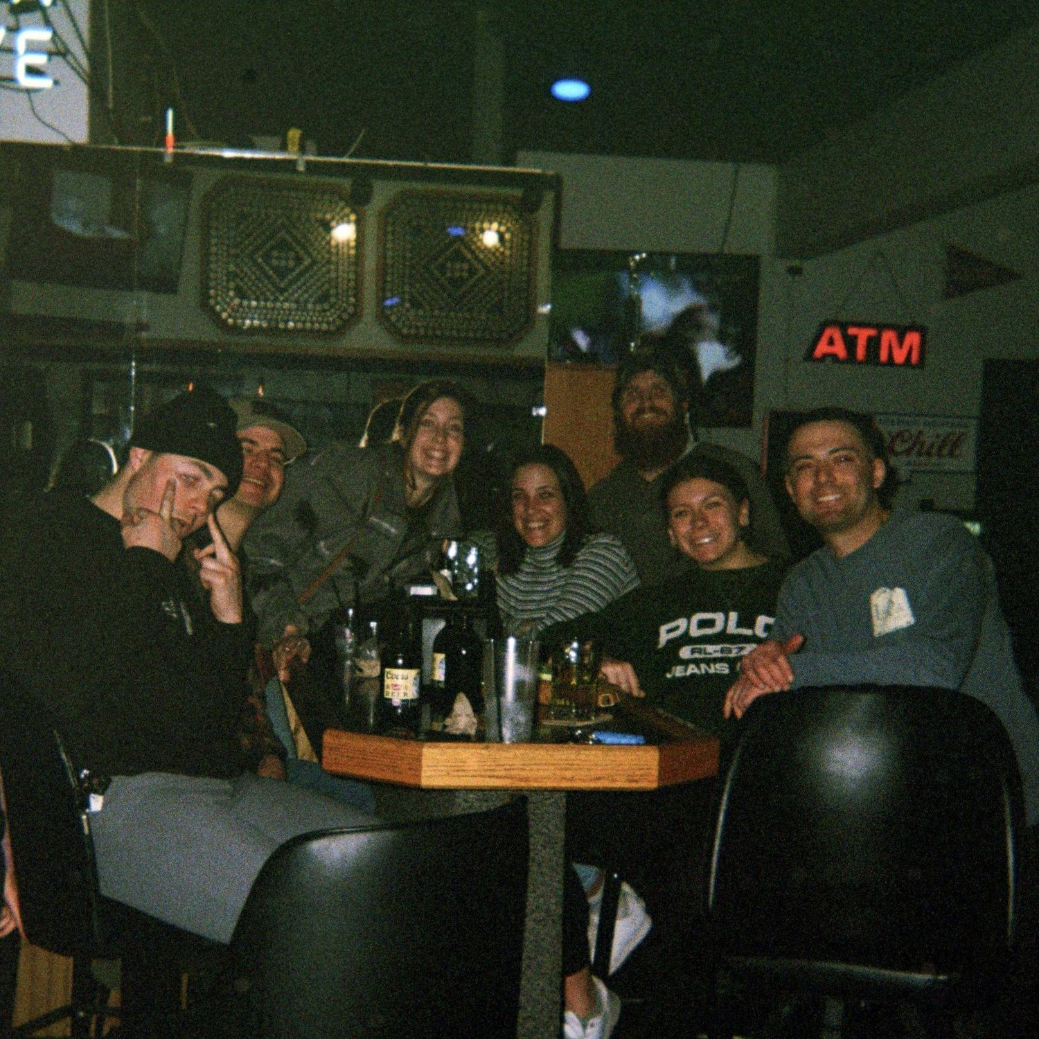 This photo was taken on the very first night we met.