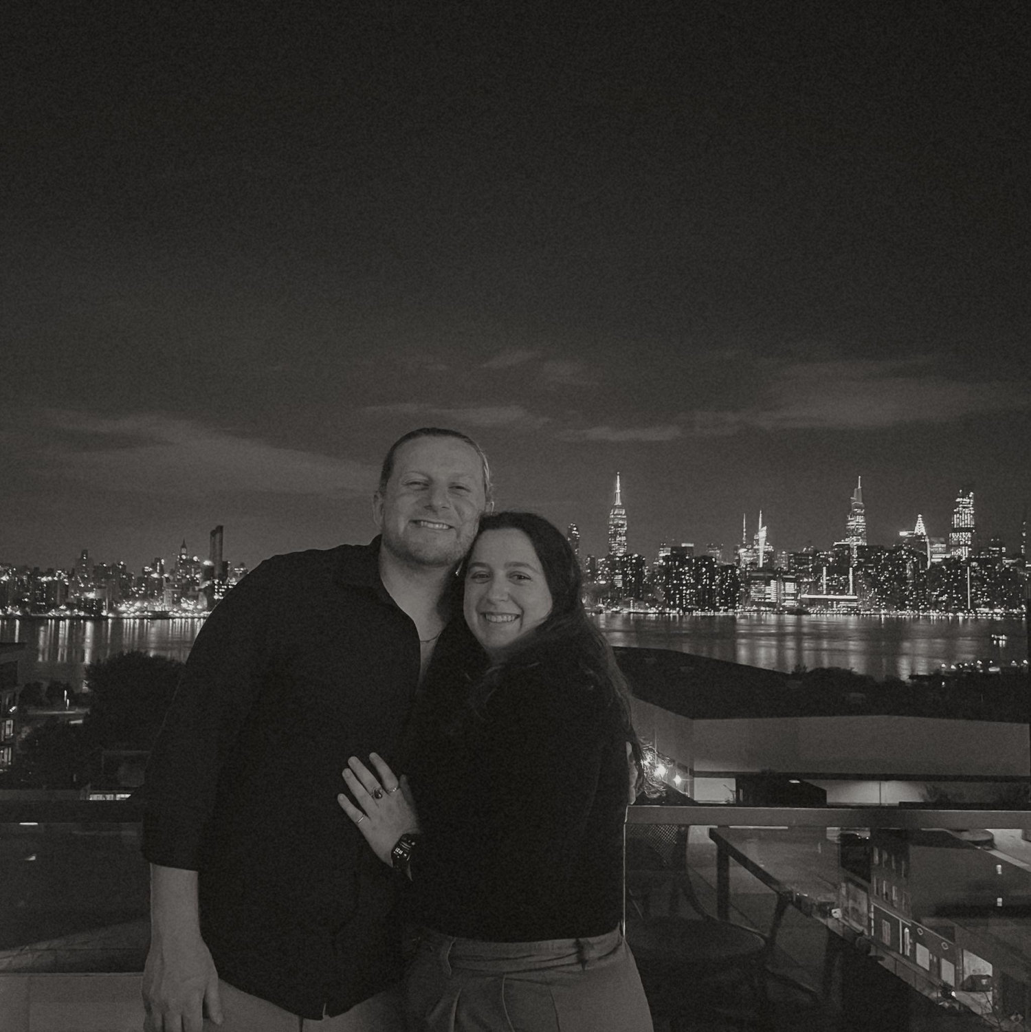 Our 1 year anniversary dinner in NYC!
