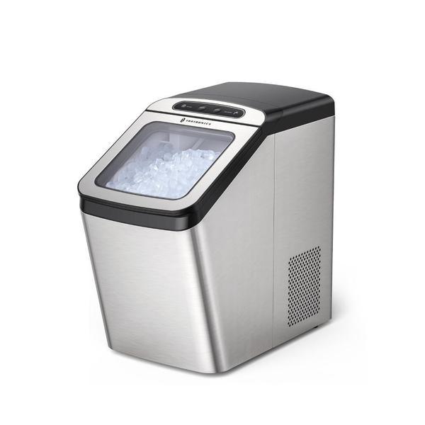 Nugget Ice Maker for Countertop, with 3.3lb Ice Bin and Scoop