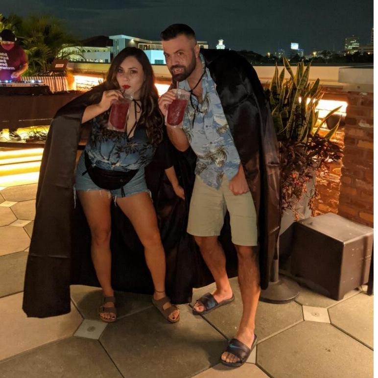 Vacation Vampires for our first Halloween together