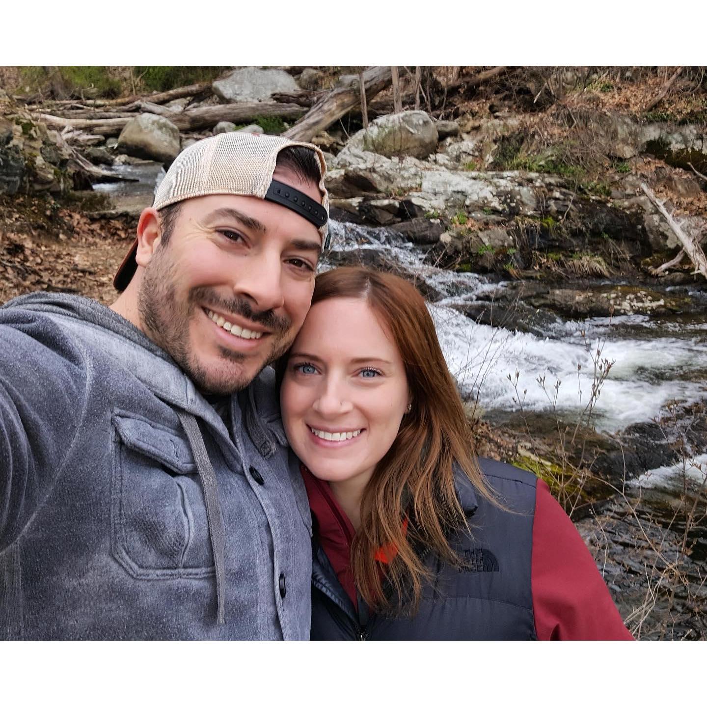 Hiking in Bear Mountain during COVID