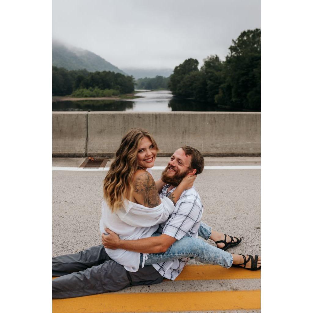 We almost got hit by a car taking this!