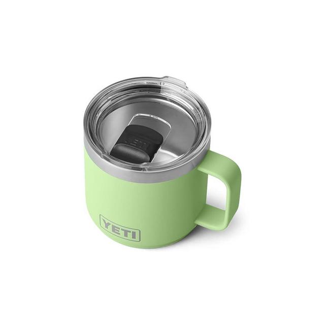 YETI Rambler 14 oz Stackable Mug, Vacuum Insulated, Stainless Steel with MagSlider Lid, Key Lime