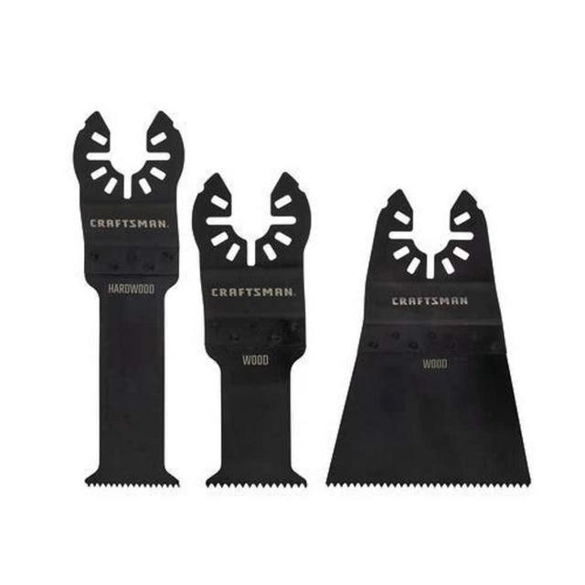 CRAFTSMAN Oscillating Tool Blades, 3Piece Cutting Set (CMAO202)