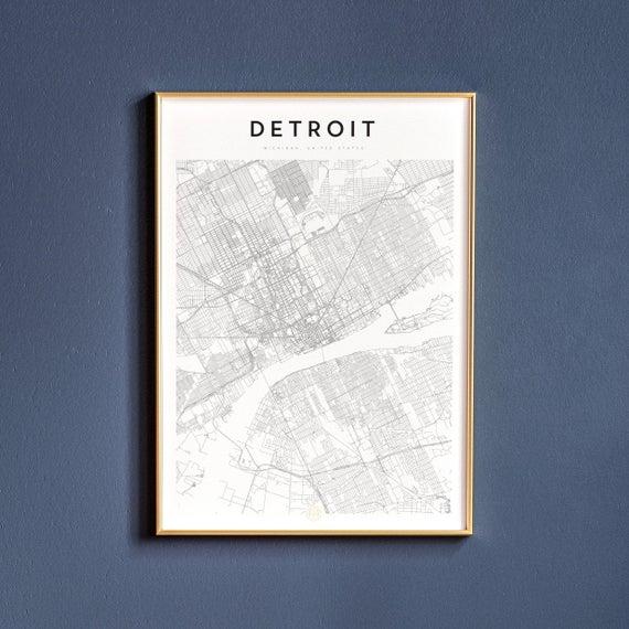 Detroit Print