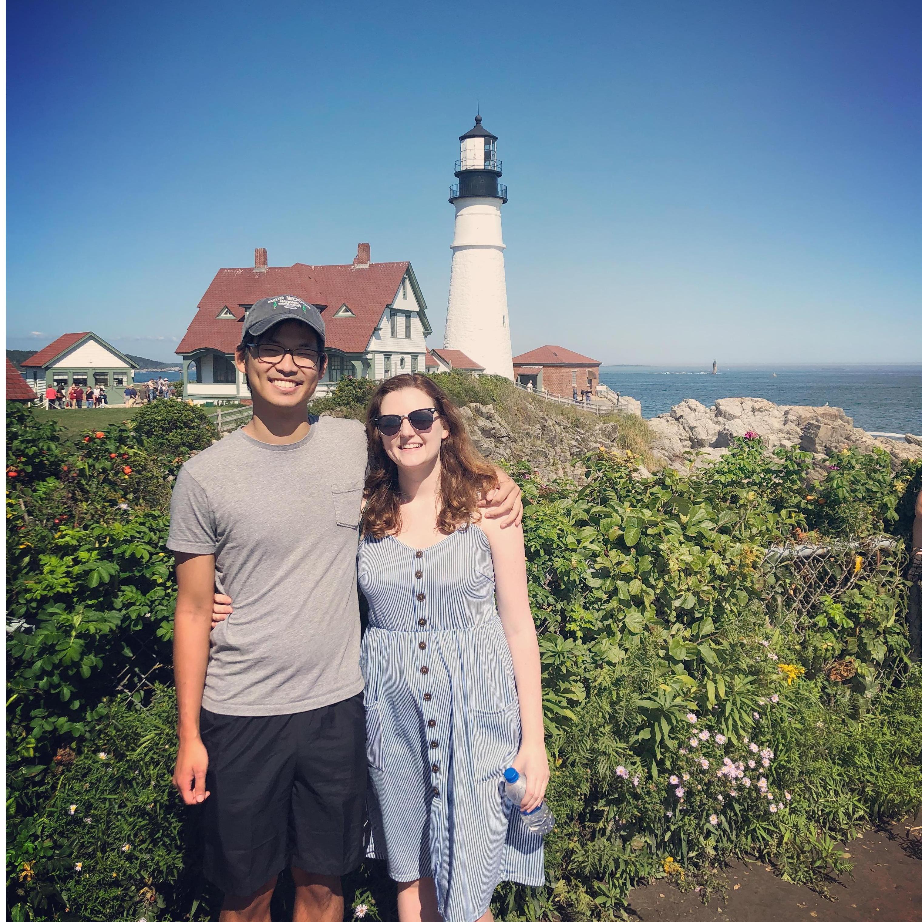 Turns out that lighthouses are great! This was a weekend trip we took to Portland, Maine in Sept 2018