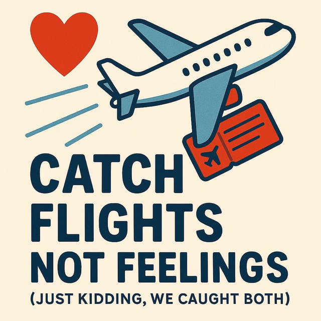 Catch Flights, Not Feelings (Just Kidding, We Caught Both) Travel Fund