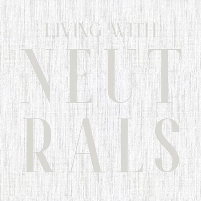 Living With Neutrals: decorative books for coffee table