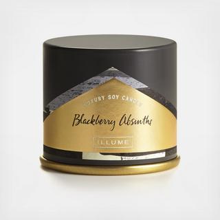Blackberry Absinthe Demi Vanity Tin Candle