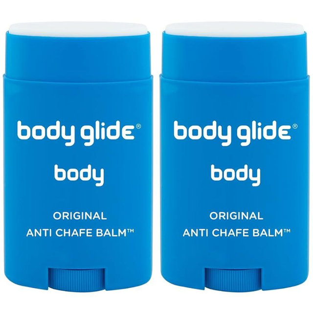 Body Glide Original Anti Chafe Balm | Anti Chafing Stick | Prevent Arm, Chest, Butt, Thigh, Ball Chafing & Irritation | Trusted Skin Protection Since 1996 |1.5oz-2pk