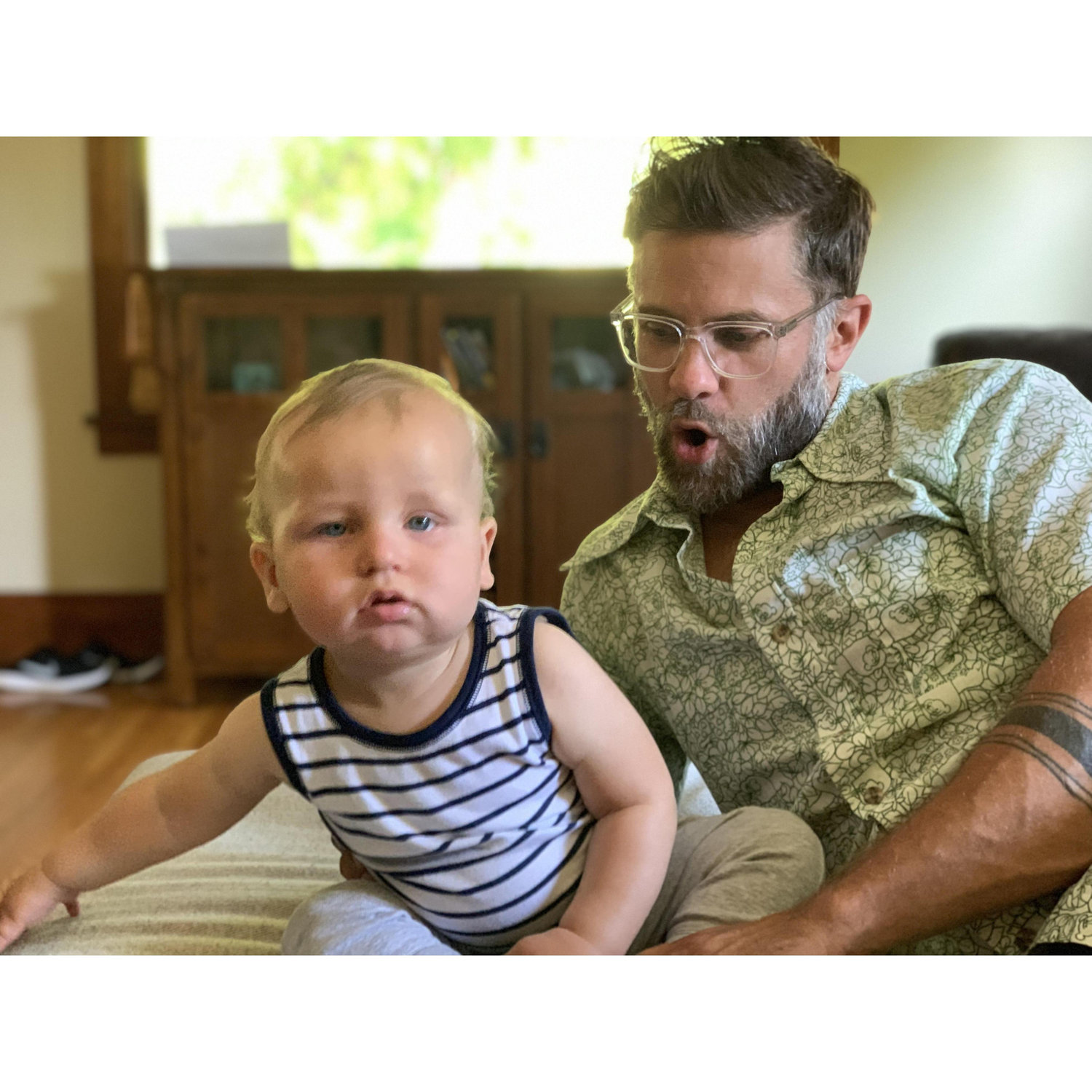 Jeremy and Walker Copp.