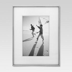 4"x6" Thin Profile Frame Silver - Threshold™