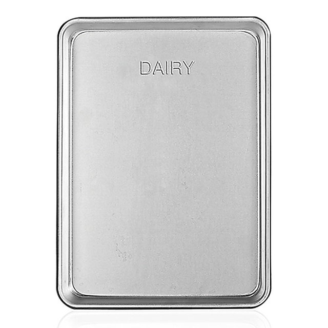 Dairy Embossed Baking Sheet – 13” x 18”- Heavy-Duty Aluminum – Long Lasting and Durable Cookie Sheets – Kosher Labeled Kitchen Tools by The Kosher Cook