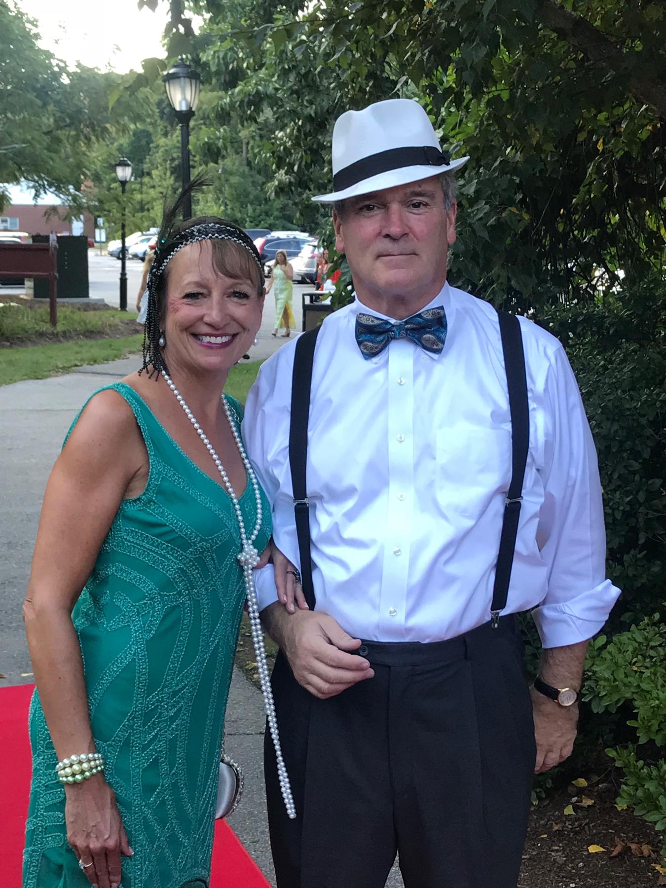 Roaring 20s outfits at the Vintage Vogue Fashion Show