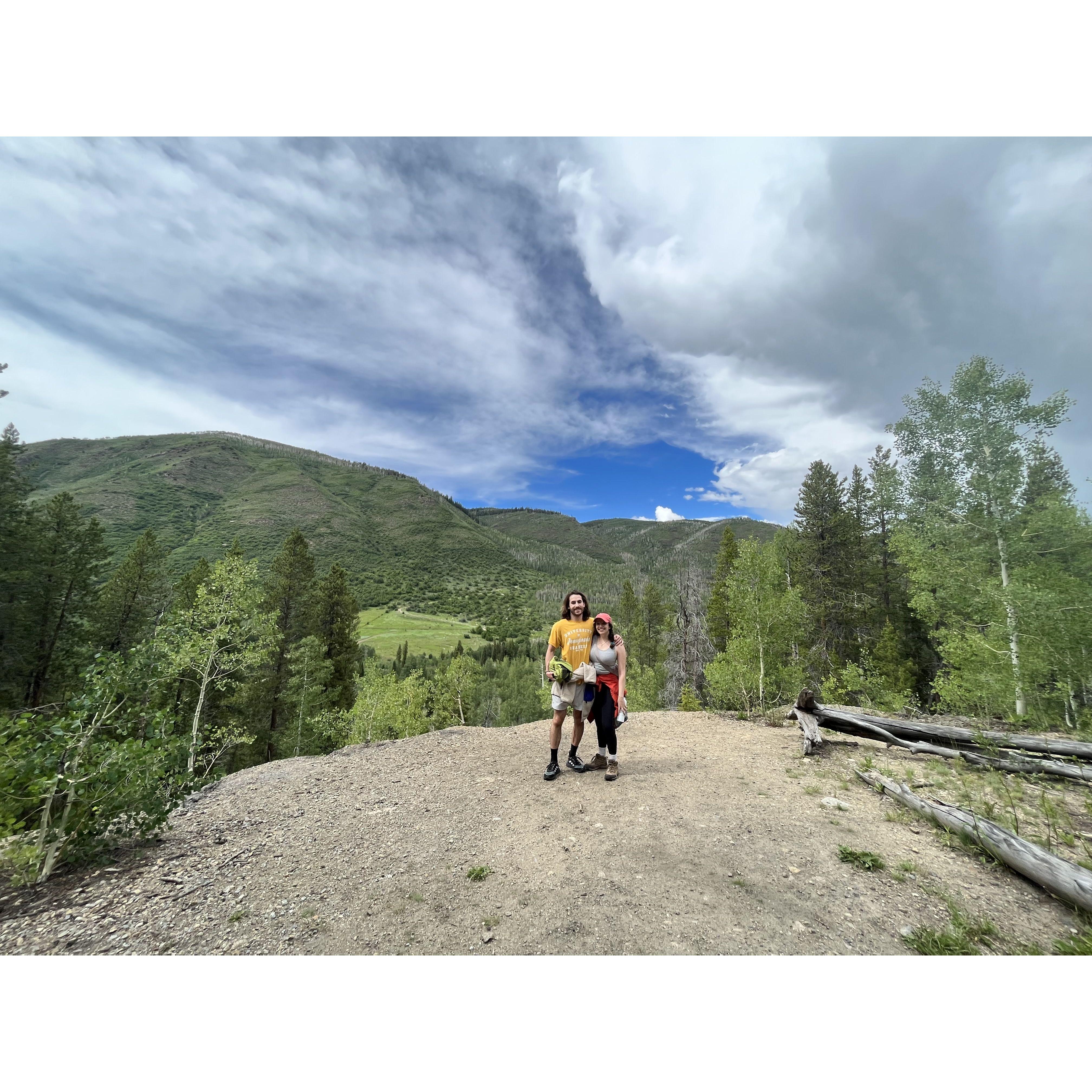 Hiking in Aspen, 2022
