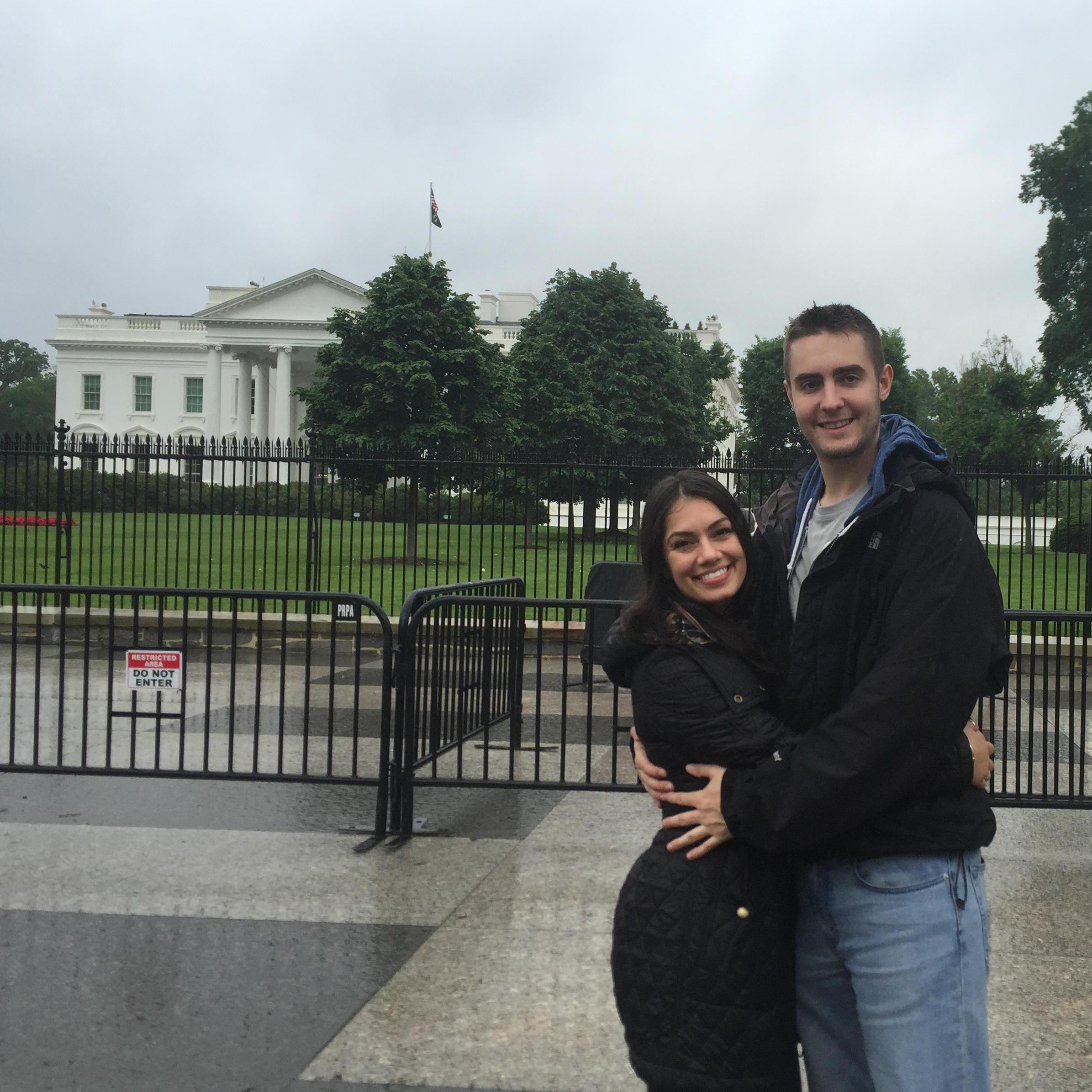 Visiting our capitol (& Rosie)