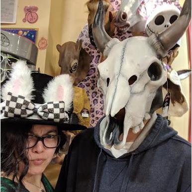 We announced the engagement with this photo from our 10th anniversary. Almost nobody thought we were serious.