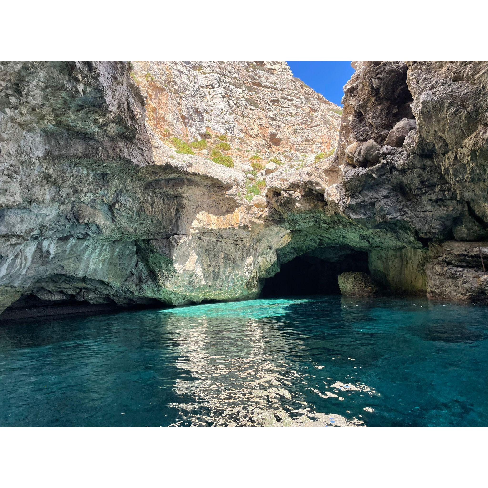 One of Marettimo's cave