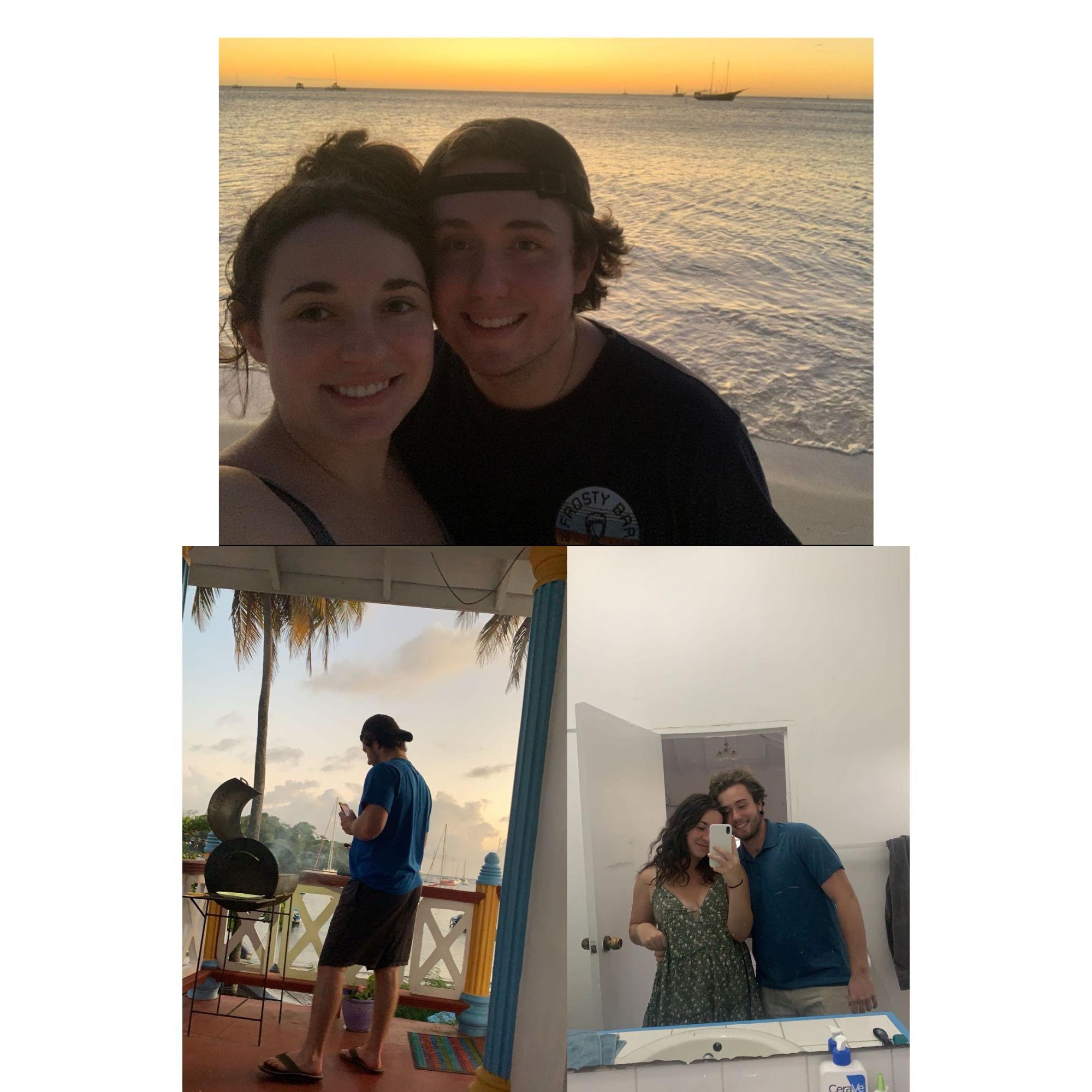 The time we spent in St. Vincent & the Grenadines and Aruba while Emily spent her first 2 years in medical school