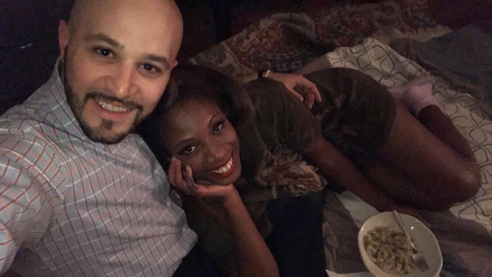 Our first “date” he cooked! He won