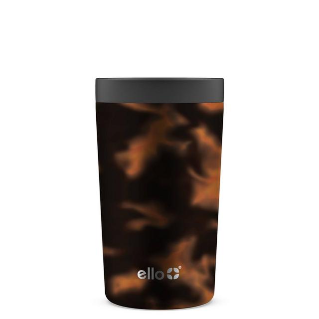 Ello Jones 11oz Vacuum Insulated Stainless Steel Travel Mug Tortioise Shell