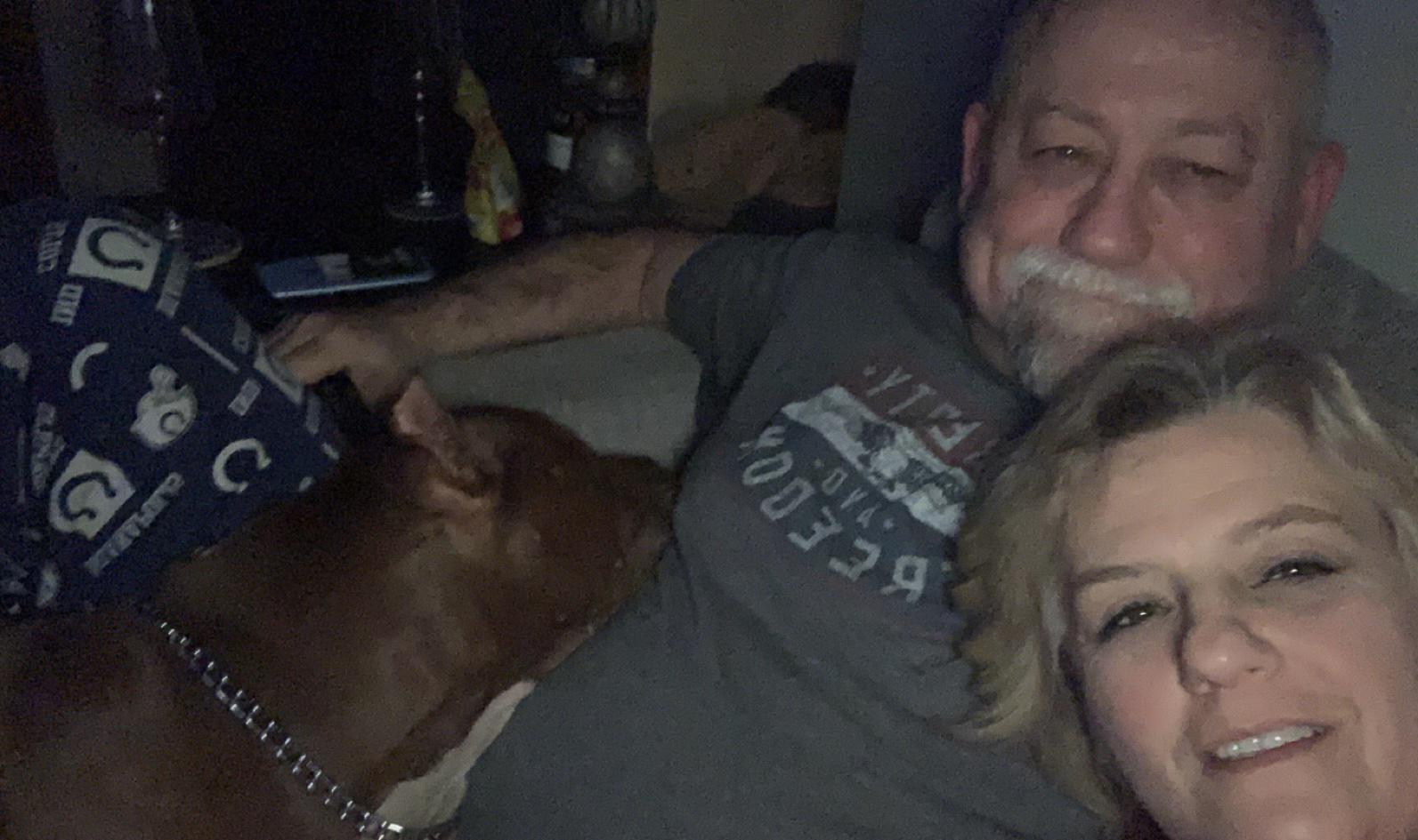 Fighting for a spot by dad