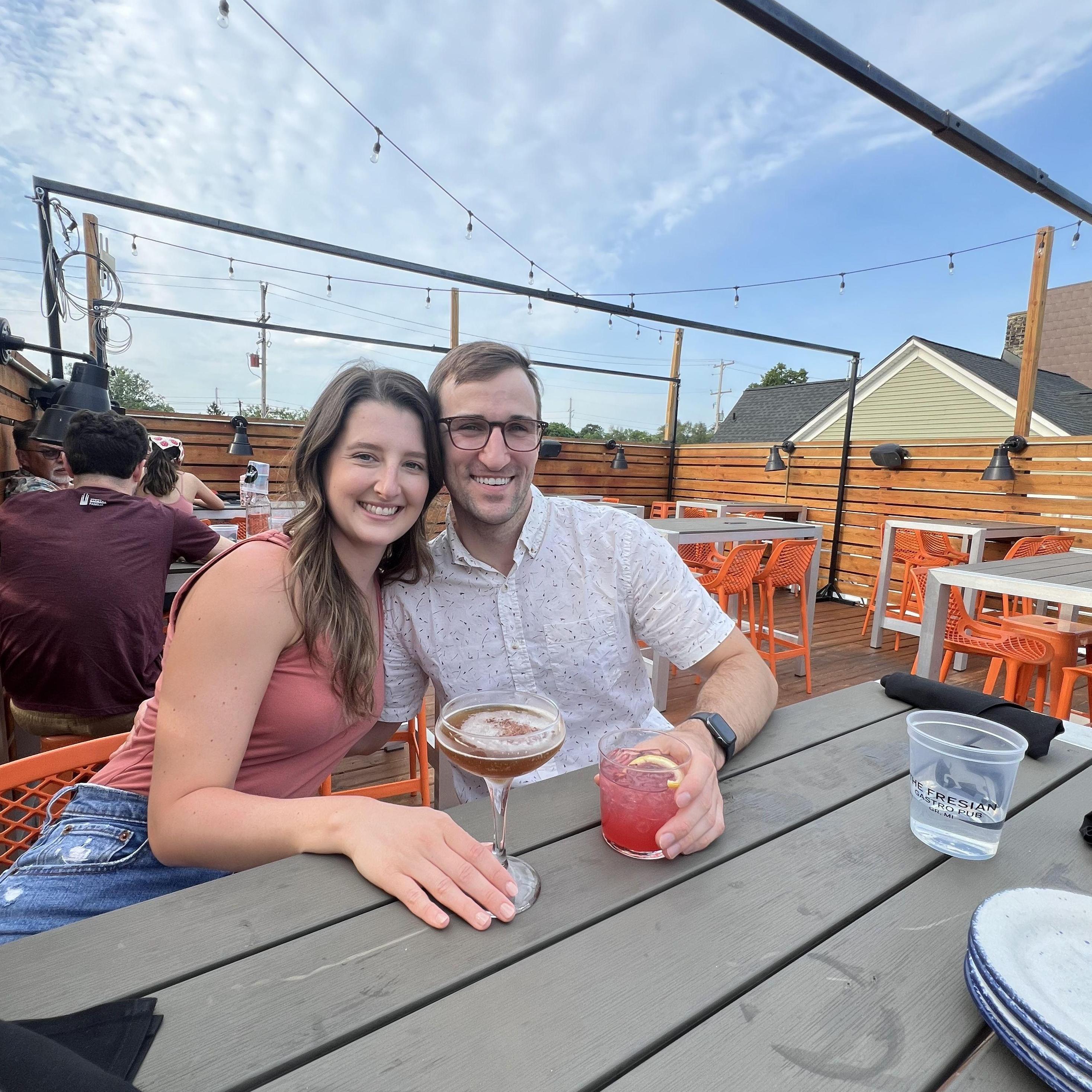 Drinks with Isabella and Alec in Grand Rapids, MI - 5/21/2024