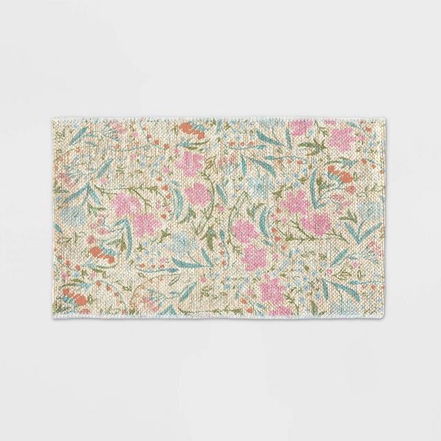 34" x 20" Multi Floral Rug - Threshold™