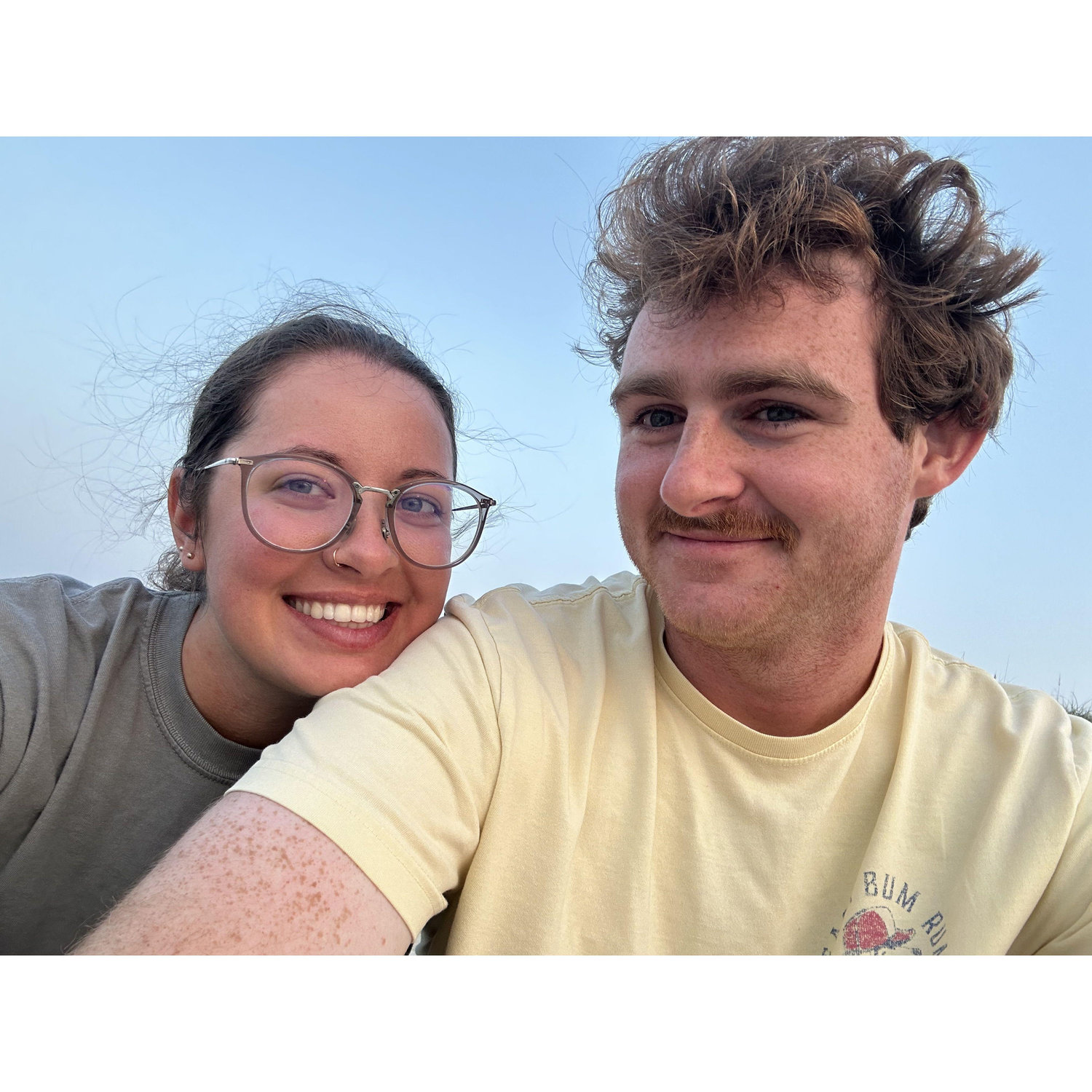 Our first vacation as a couple! Sam had driven overnight after flying home from Belize to spend the last half of the week in the Outer Banks with Summer and her family!