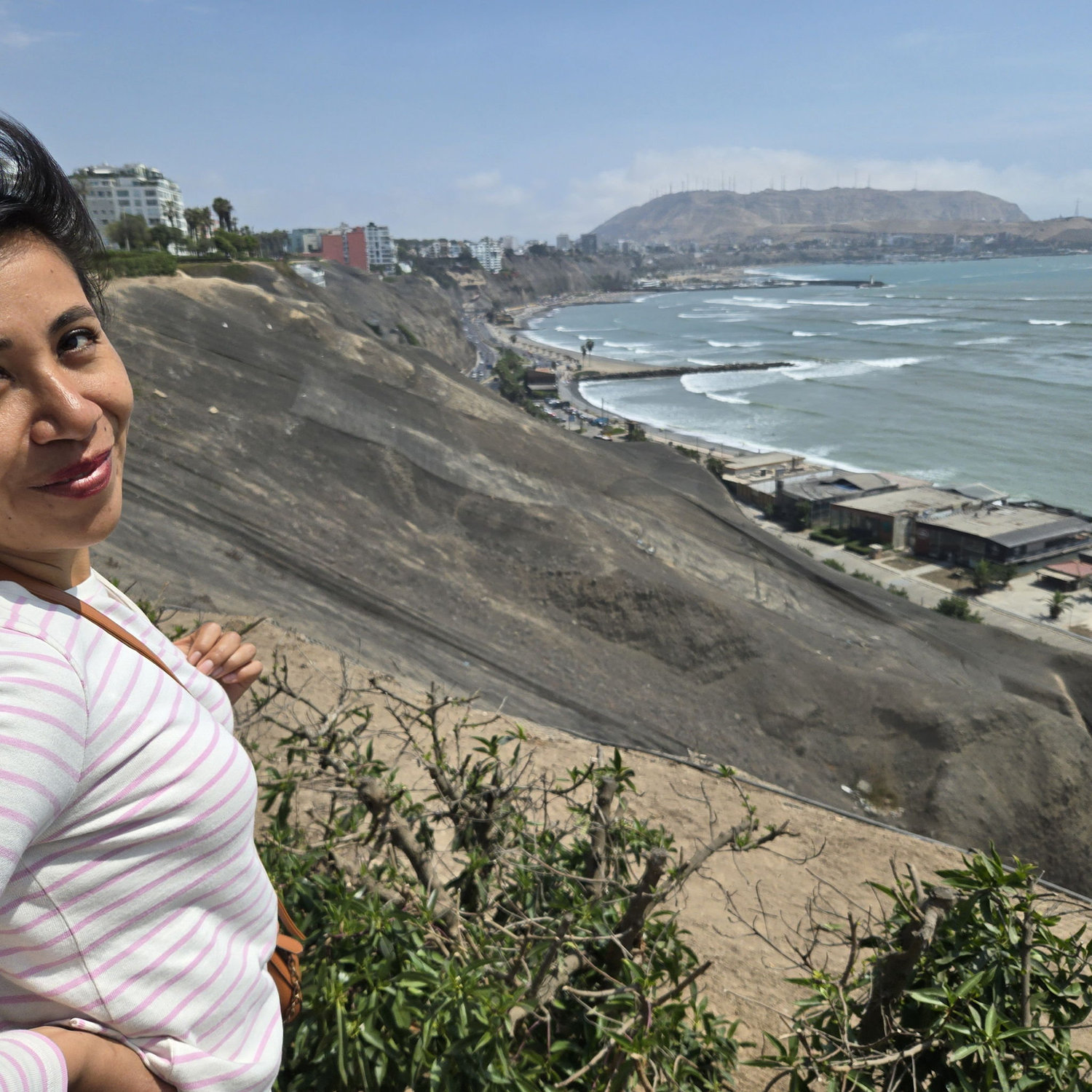 Yoskaya and the coast of Lima