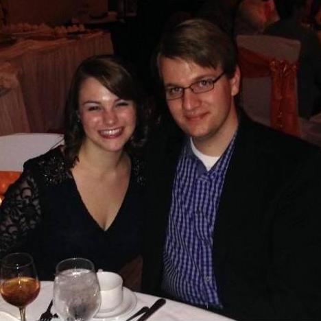 At Megan's cousin's wedding, about 2 months into their relationship