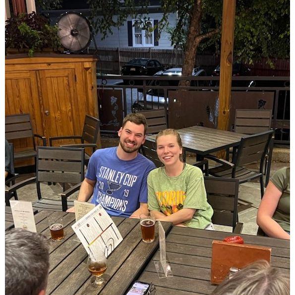 When we celebrated our engagement