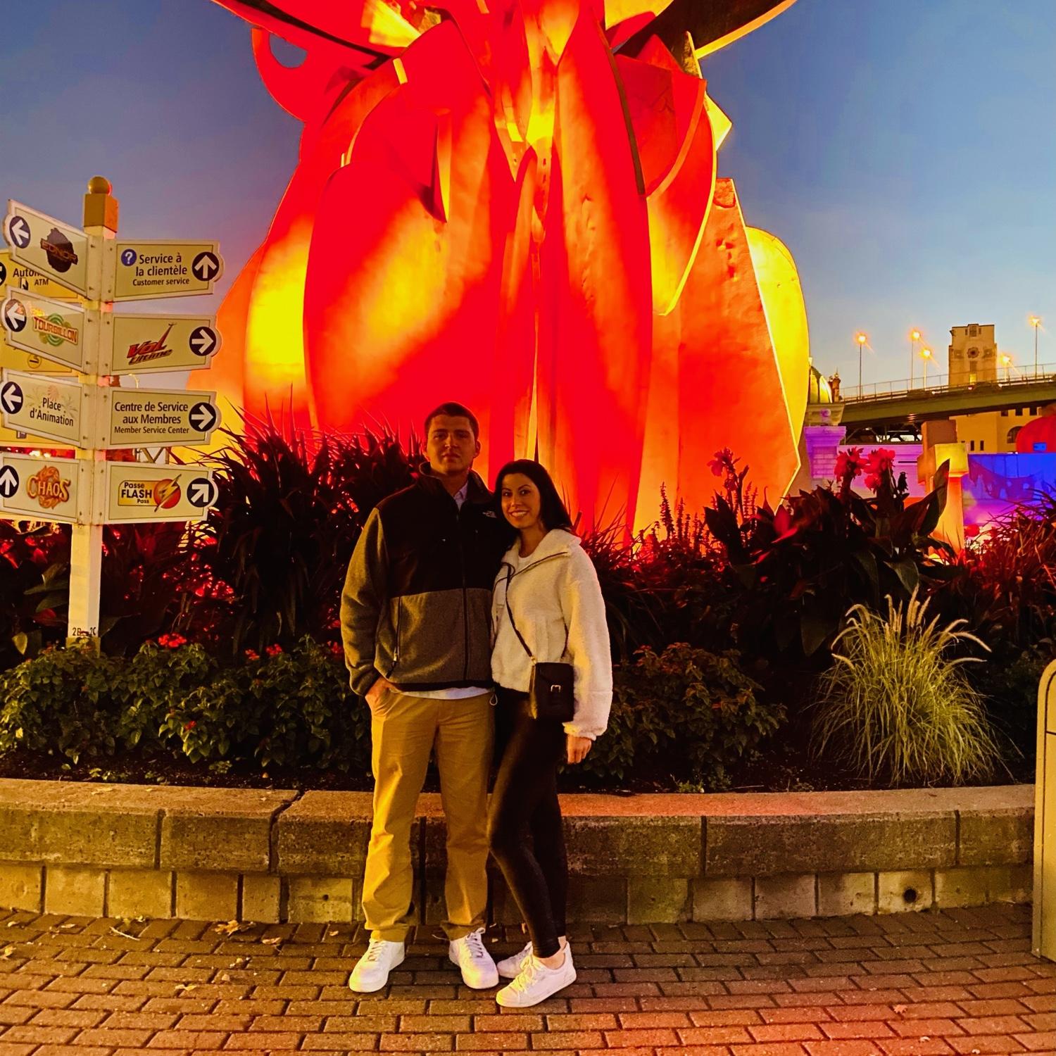 First trip together in Montreal