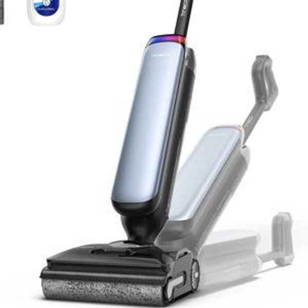 Tineco Floor One S9 Artist Steam Wet Dry Vacuum Cleaner, High-Temp Steam Cleaning, 22kPa Suction, 360° SmoothDrive, Anti-Tangle Design, 185°F Flashdry, Long Runtime, 180° Lay-Flat