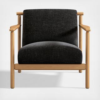Ojai Upholstered Wood Frame Accent Chair