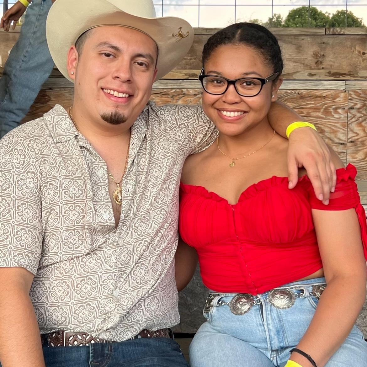 Our first baile