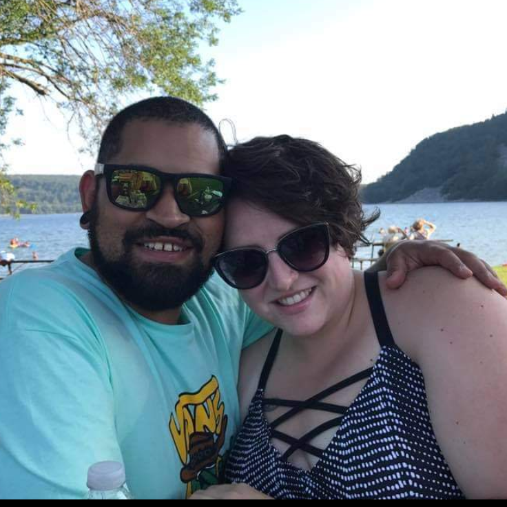 One of the most beautiful places we've been together, Devil's Lake, Wisconsin <3
