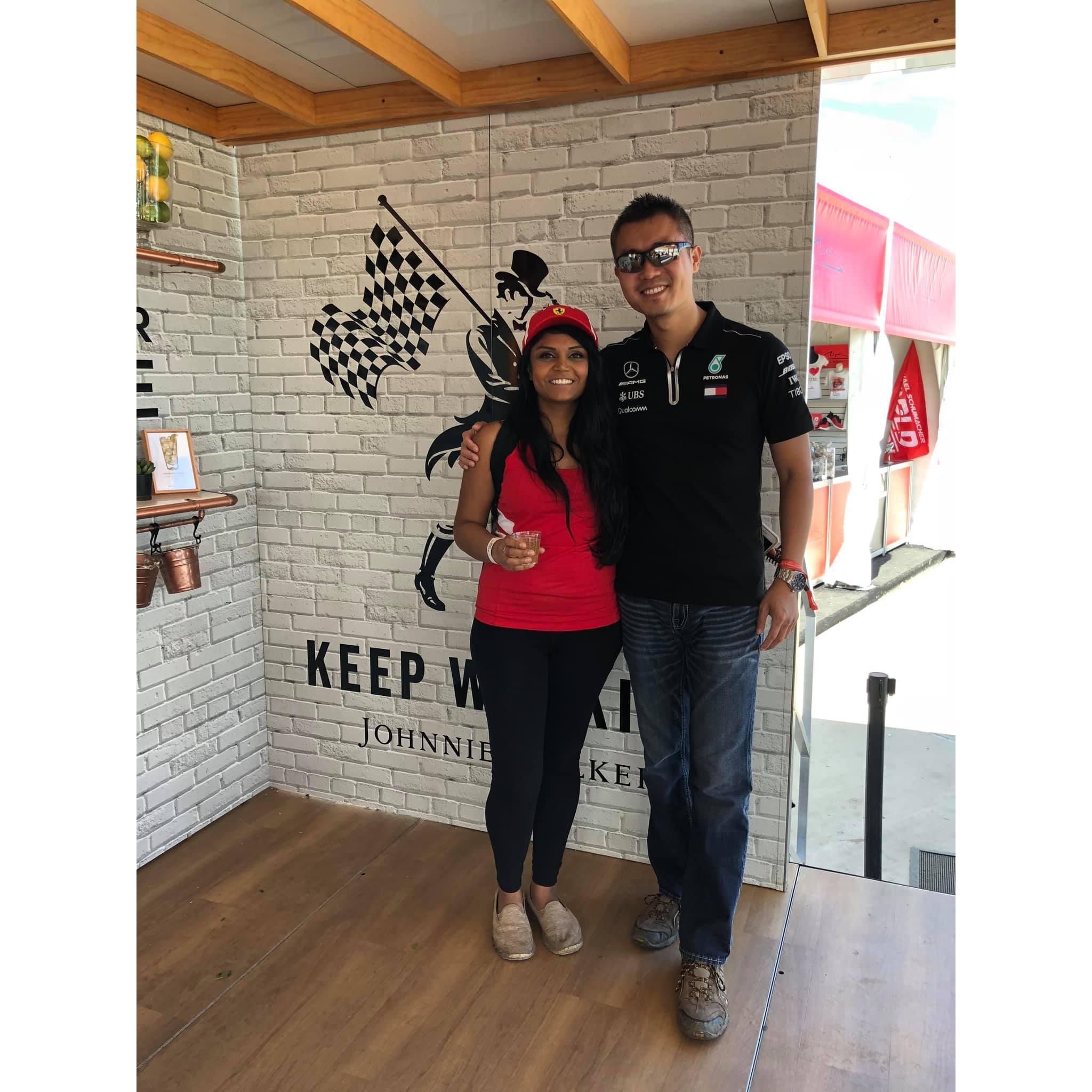 Our favorite event of the year, Formula1 Grand Prix!