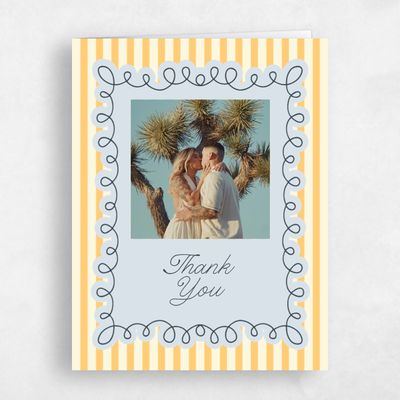 Honey, Yellow Wedding Thank You - Imogen Photo