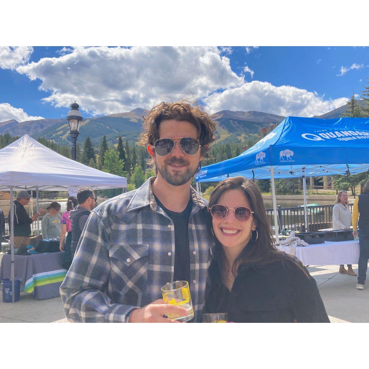 Cider festival in Breckenridge, Colorado