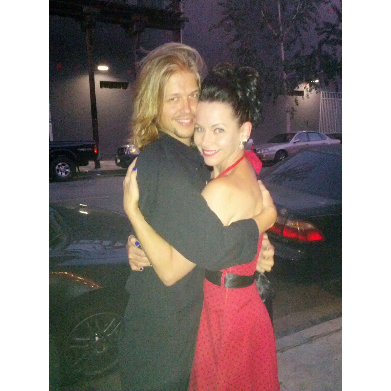 2012 at Loft Ensemble in DTLA on opening night of BUTTERFLIES, written by Tor, directed by Bree.