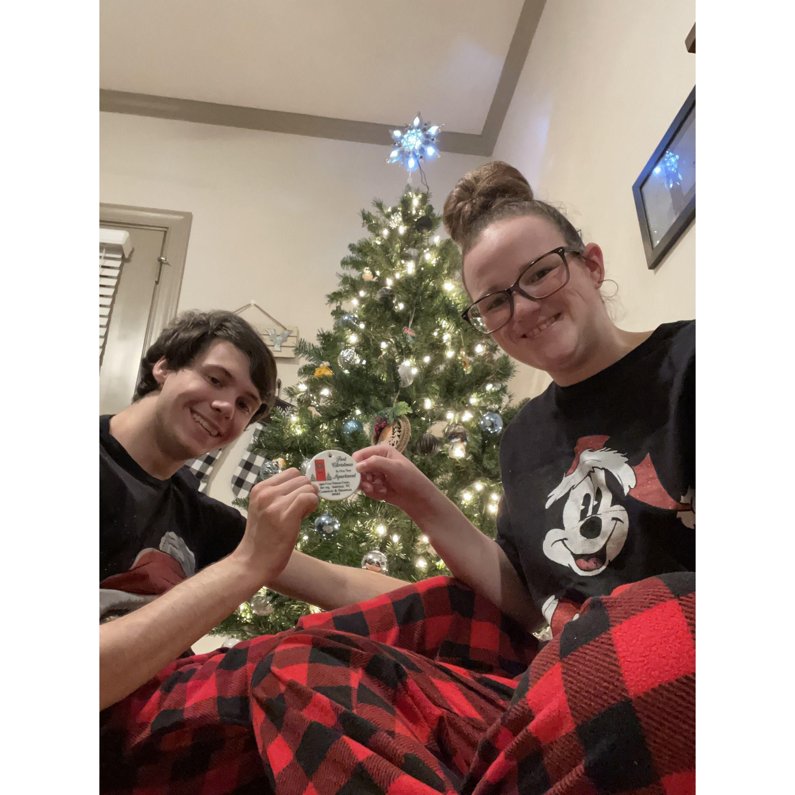 Our First Christmas together in North Carolina