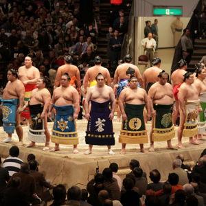 Sumo Match in Japan