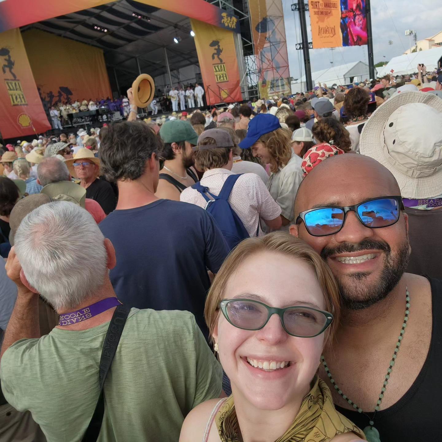 Jazz Fest together in New Orleans!