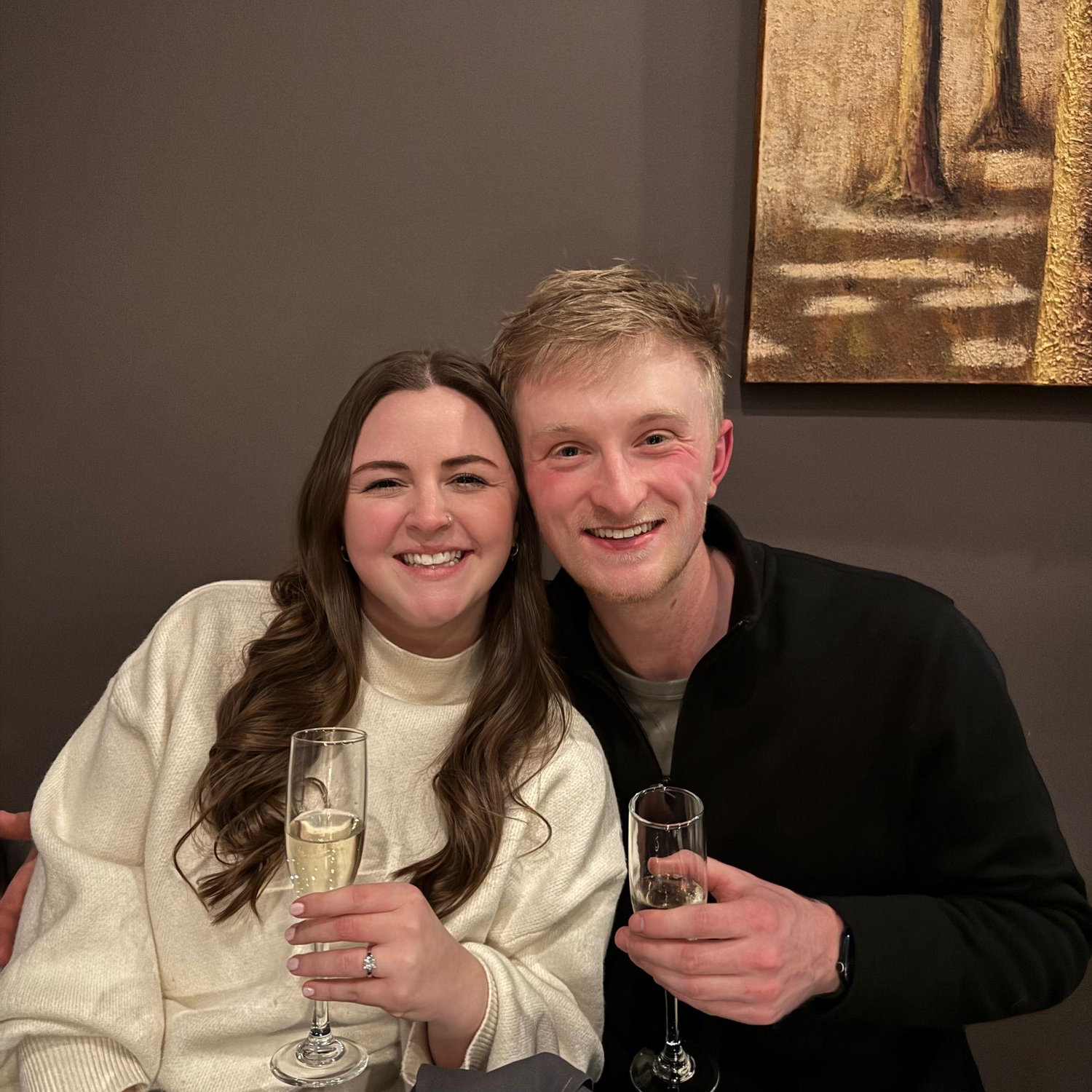 Engagement party dinner!