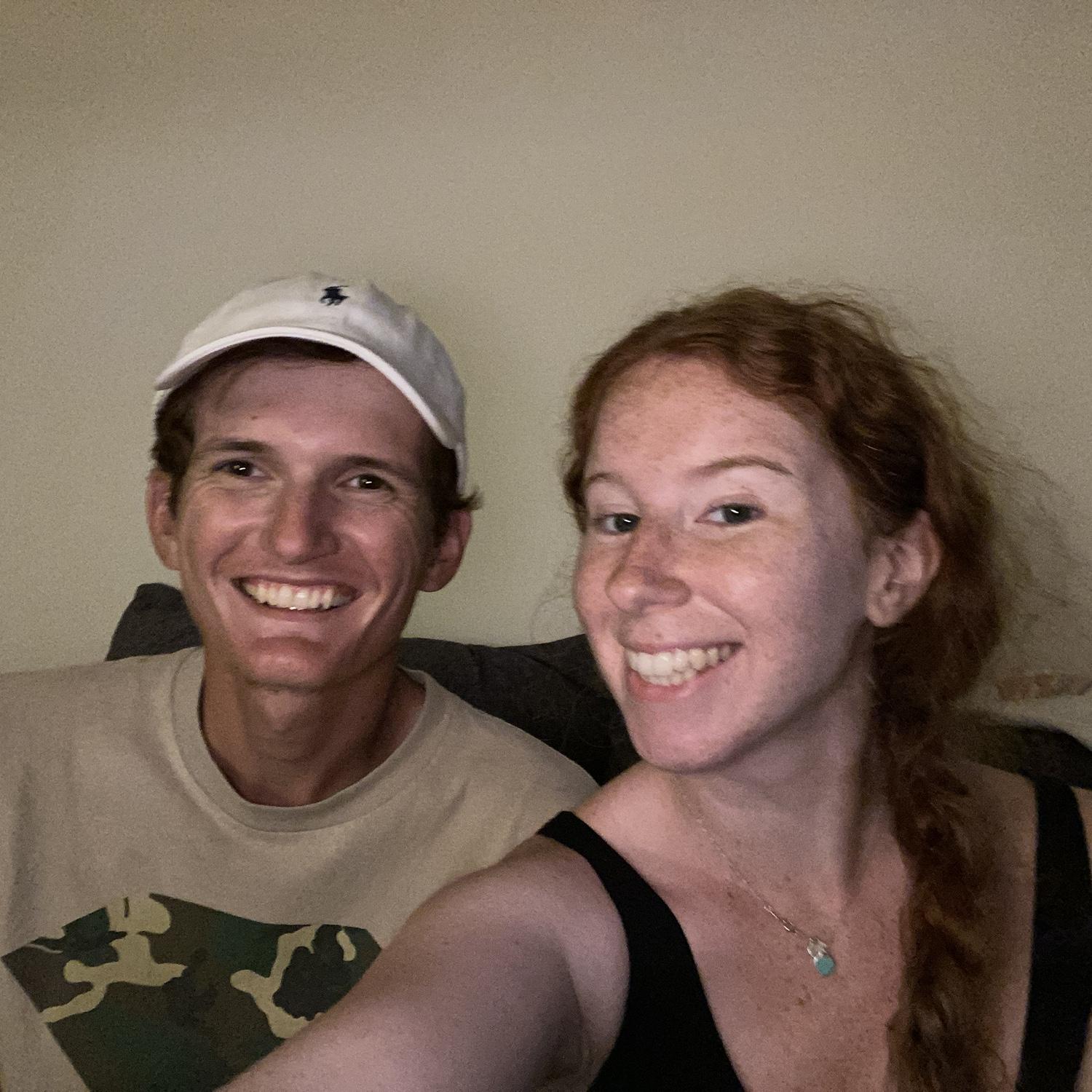 August 2023, we finally moved in together in Charlottesville! At the time we also lived with Bailey’s best friend (and bridesmaid) Elaina!