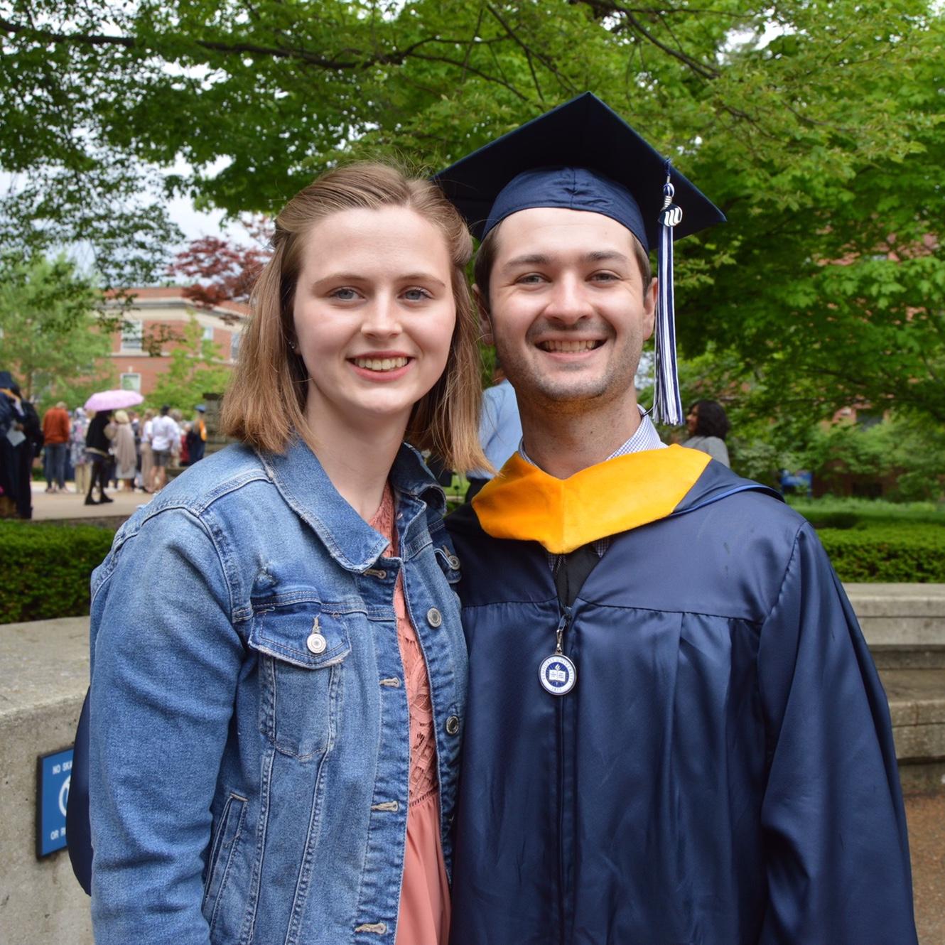 Nick’s graduation as a speech therapist.
