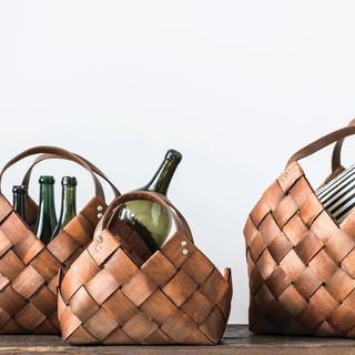 3-Piece Woven Seagrass Basket Set