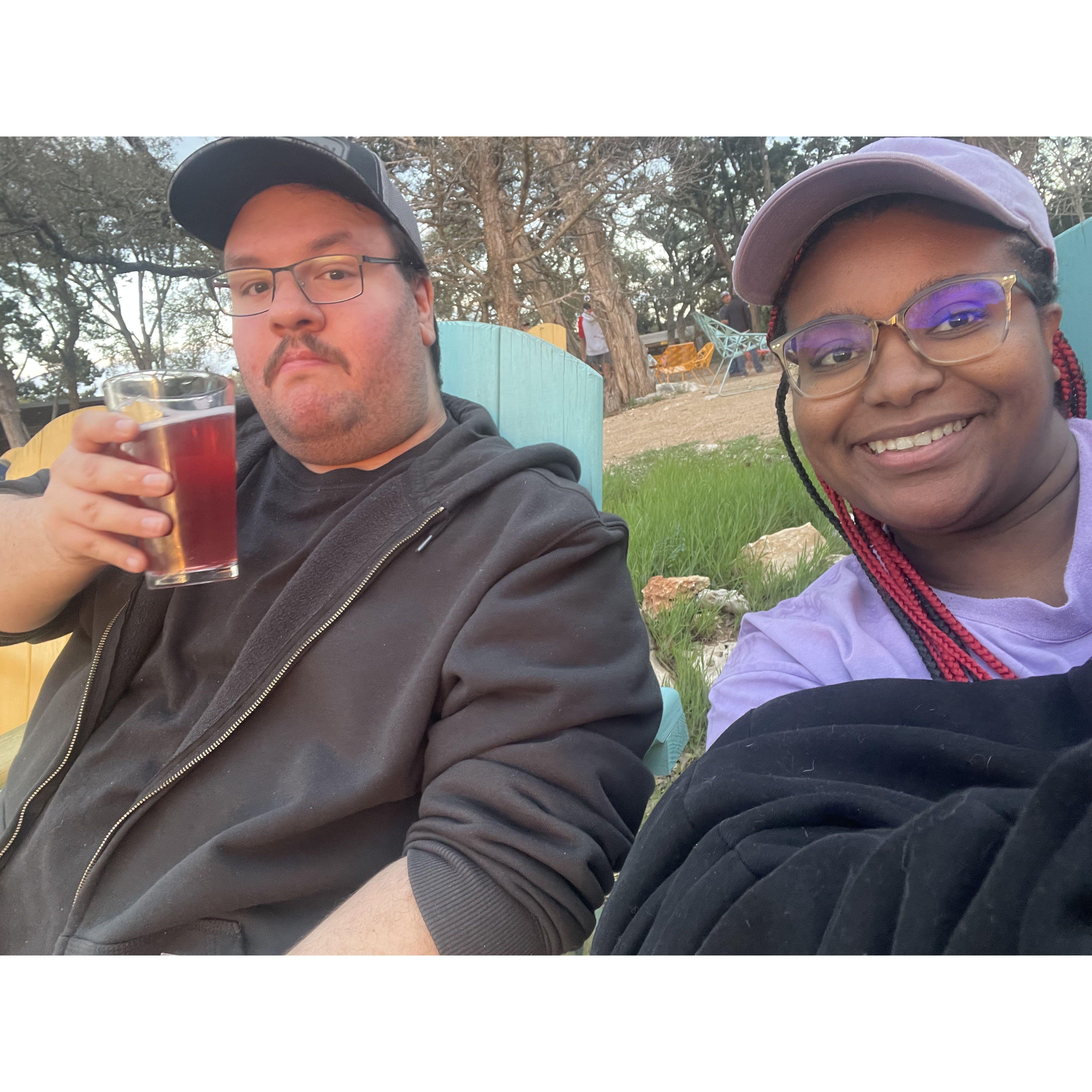 Watched our first sunset together 2024