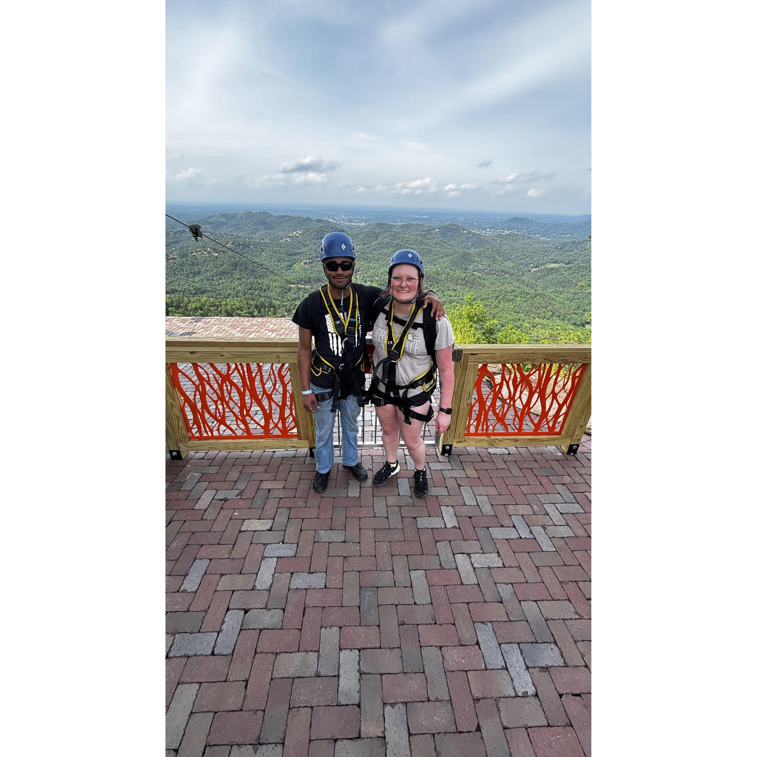 the Mega Zip (longest zipline in the US)